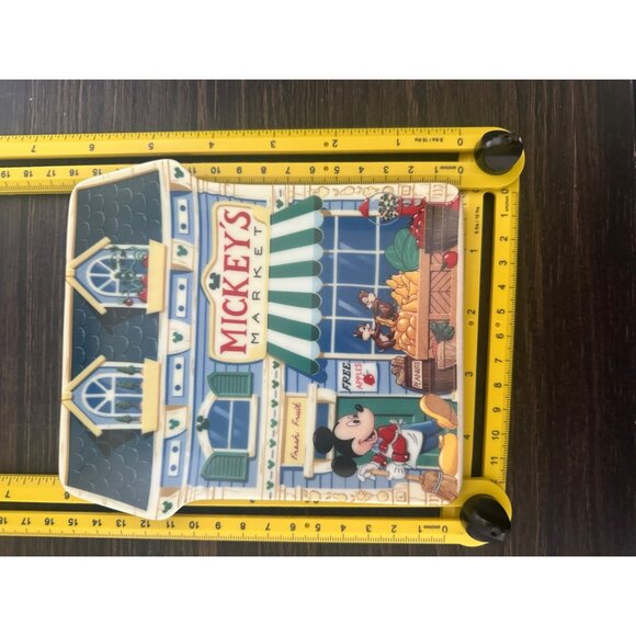 Disney Mickey's Market Ceramic Wall Hanging Decoration 7"x5" - Picture 3 of 3